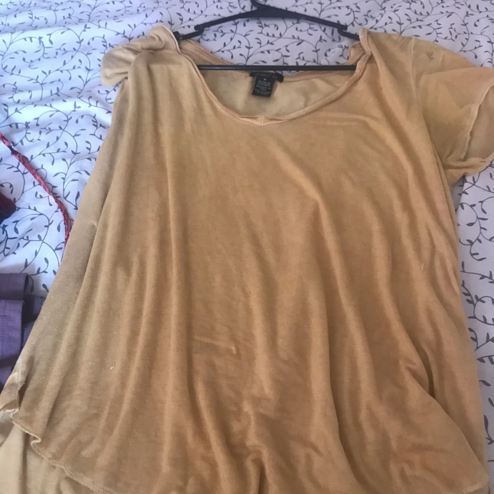 Yellow shirt